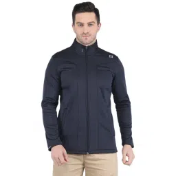 Rock.it Navy Regular Fit High Neck Jacket-picture-22