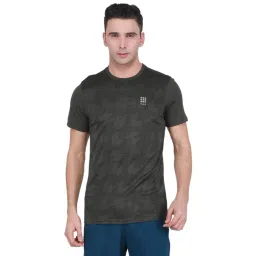 Rock.it Olive Regular Fit Printed Sports T-Shirt-picture-32