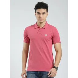 Rock.It Pink Regular Fit Polo T-Shirt image 1