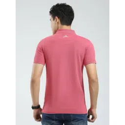 Rock.It Pink Regular Fit Polo T-Shirt image 2