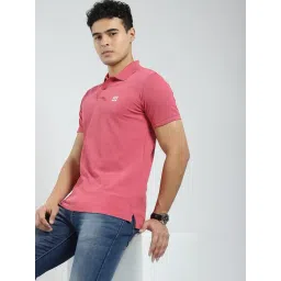 Rock.It Pink Regular Fit Polo T-Shirt image 5