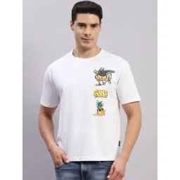 Rock.It White Regular Fit Printed T-Shirt-picture-27