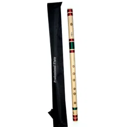 rockon C SCALE 19 INCHES NATURAL MEDIUM Bamboo Flute-picture-28