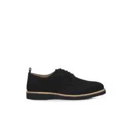 Rockport Men's Oxford & Laceups Lite Court Suede Leather Formal Comfort Fit Shoes Black-picture-32