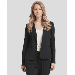 rocksy Women Solid Single Breasted Casual Blazer-picture-28