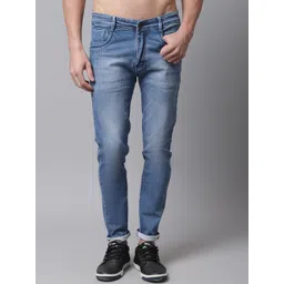 Rodamo Men Blue Slim Fit Light Fade Stretchable Jeans-picture-16