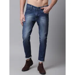 Rodamo Men Blue Slim Fit Light Fade Stretchable Jeans-picture-18