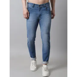 Rodamo Men Slim Fit Heavy Fade Stretchable Cotton Jeans-picture-10