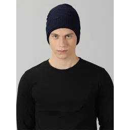 Rodzen Men Colourblocked Woollen Beanie-picture-25