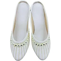 rohida'z Women's Stylish Patent Leather Rubber Slip_On Flats | Comfortable Footwear Moj_123w-picture-10