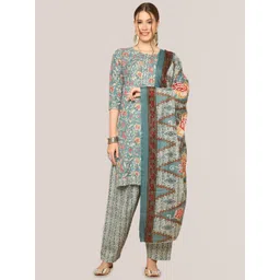 Roly Poly Women Floral Printed Kurta with Salwar & Dupatta-picture-42