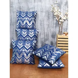 Romee Blue Velvet Printed Cushion Covers-picture-32