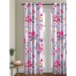 Romee Eyelet Off White Door Curtain (7 ft.) - Single Piece-picture-42