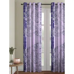 Romee Eyelet Pink Door Curtain (7 ft.) - Single Piece-picture-35