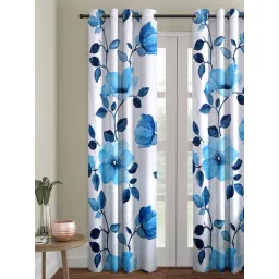 Romee Eyelet White Door Curtain (7 ft.) - Single Piece-picture-26