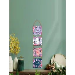 ROMEE Multicoloured Wooden Wall Hanging-picture-14