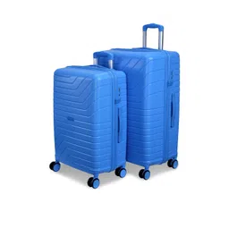 ROMEING Tuscany Blue Set of 2 Polypropylene Trolley Suitcase-picture-11