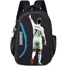 ronaldo Laptop Backpack Travel Daytrip College Backpack School Bag for Girls & Boys Multi-Purpose Bag-picture-17