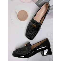 Ronnie Grey Women's Black Casual Pumps-picture-20