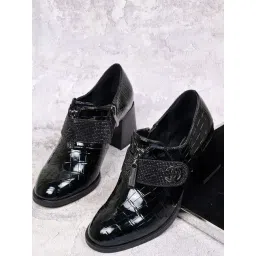 Ronnie Grey Women's Black Casual Pumps-picture-29