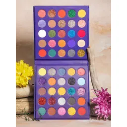 Ronzille 50 Shades Long Lasting Eyeshadow Palette - 100g - Too Glam To Give A Damn-picture-34