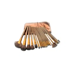 Ronzille Set of 24 Gold-Toned Makeup Brushes-picture-34