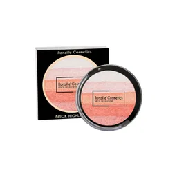 Ronzille Shimmer Brick Metallic Highlighter Orange - 02-picture-35