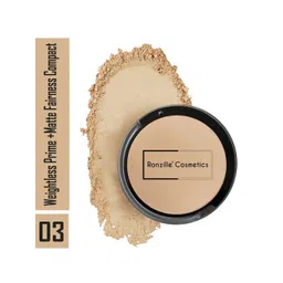 Ronzille Weightless Prime Matte Fairness Compact 10 g - Sorrell Fawn 03-picture-22