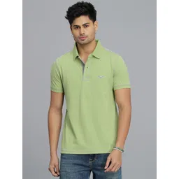 Rookies Men Brand Logo Polo Collar Pockets Slim Fit T-shirt-picture-31