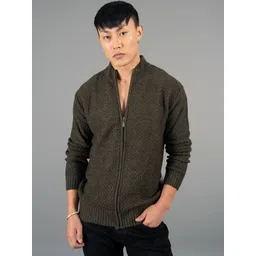 Rookies Men Cable Knit Cardigan-picture-21