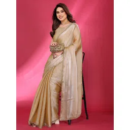 ROOP SUNDARI SAREES Beads and Stones Silk Blend Saree-picture-21