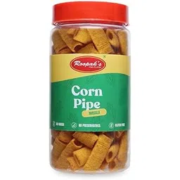 ROOPAK'S PIK-N-PAY Corn Pipe Masala Flavour - 150gm | With The Goodness Of Corn | On the Go Snack-picture-23