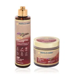 ROOTS AND HERBS Mulethi Acne Clarifying Ubtan and Activator-picture-30