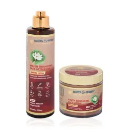 ROOTS AND HERBS White Lotus Youth Enhancing Face Ubtan and Activator-picture-33