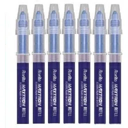 rorito Maxtron Blue Ink Refills, Pack of 7, Waterproof Ink Gel Pen Refill-picture-14