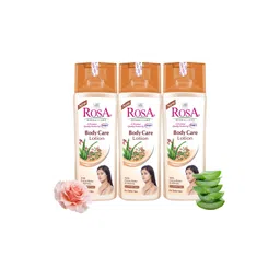 ROSA Set Of 3 Aloevera Cocoa Butter & Vitamin-E  Body Care  Lotion-100ml Each-picture-40