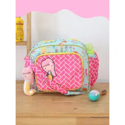 ROSADA Kids Mermaid Printed With Toy Hanging Baby Diaper Bag-picture-42