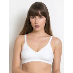 Rosaline by Zivame White T-shirt Bra - Half Coverage-picture-11
