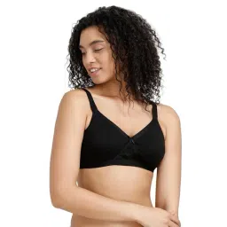 Rosaline By Zivame Black Non Wired Non Padded Bra-picture-10