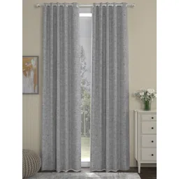ROSARA HOME Unisex Grey Curtains and Sheers-picture-11