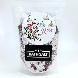 Rose Bath Salt for Spa and Massage, Natural Skin Revitalizing Formula with Anti-Inflammatory Properties, Muscle and Joint Pain Relief-picture-12
