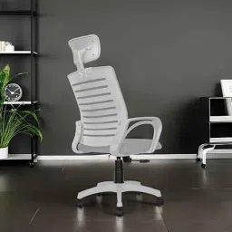 Rose Elite 53x53x109cm Mesh Grey High Back Ergonomic Chair-picture-23