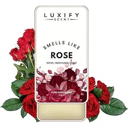 Rose Solid Perfume by Luxify Scent | Real Rose Fragrance | Portable & Long-Lasting | With Goodness Of Beeswax, Shea Butter & Vitamin E | For Men & Women | 10gm-picture-14