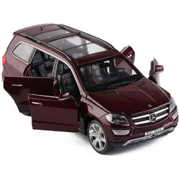 Diecast Metal Pull Back Car Toy with Openable Doors Light and Sound (Multicolor)-image-49