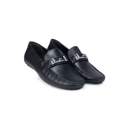 ROSSO BRUNELLO Leather Formal Slip-On Shoes-picture-15