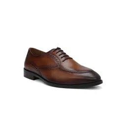 ROSSO BRUNELLO Men Leather Brogues Formal Shoes-picture-12