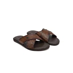 ROSSO BRUNELLO Men Textured Round Toe Sandals-picture-29