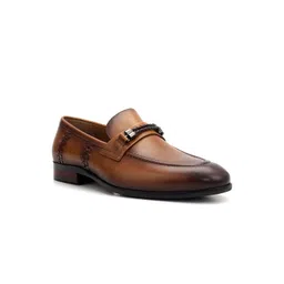 ROSSO BRUNELLO Textured Formal Loafers-picture-11