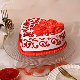 Rosy Heart Chocolate Cake 500 Gms-picture-42