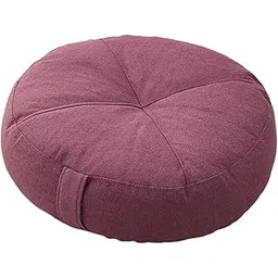 Round Floor Pillow Premium Small for Yoga Sofa Bed Adults Kids Floor Seating Violet1 Round Floor Pillow Pillows Pillows| Home D?©cor-image-4